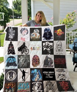 Star Wars Quilt Blanket Bedding Set Gifts for Home Décor