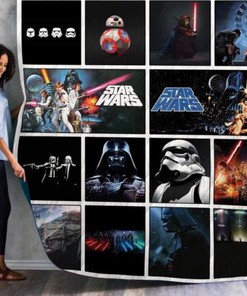 Star Wars Quilt Blanket Bedding Set for Home Décor