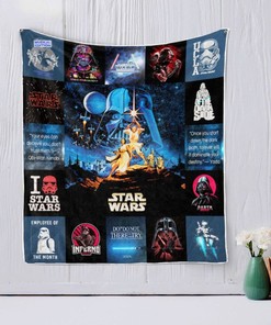 Star Wars Style 2 Quilt Blanket Bedding Set for Home Décor