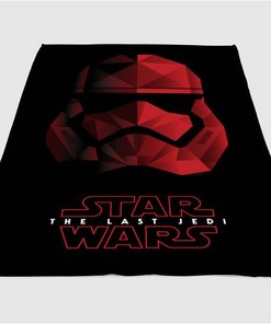 Star Wars The Last Jedi Sherpa Fleece Blanket Gifts for Family, for Couple