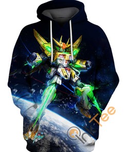 Star Winning Gundam Hoodie 3D