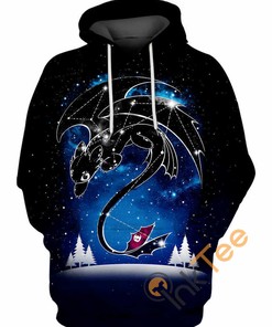 Starry Dragon Sky Hoodie 3D
