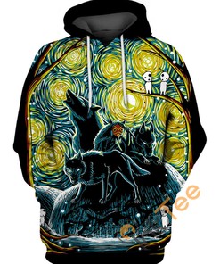 Starry Forest Hoodie 3D