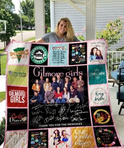 Starshollow Coffee Girlmore Girls Quilt Blanket Bedding Set