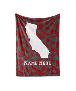 State Pride Series Ames Iowa - Personalized Custom s With Your Family Name Sherpa Fleece Blanket Gifts for Family, for Couple