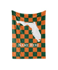 State Pride Series Arizona - Personalized Custom s With Your Family Name Sherpa Fleece Blanket Gifts for Family, for Couple