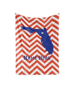 State Pride Series Blacksburg Virginia - Personalized Custom s With Your Family Name Sherpa Fleece Blanket Gifts for Family, for Couple