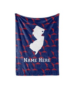 State Pride Series Denver Colorado - Personalized Custom Blanket With Your Family Name Sherpa Fleece Blanket Gifts for Family, for Couple
