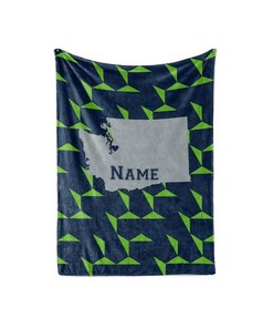 State Pride Series Gainesville Florida - Personalized Custom s With Your Family Name Sherpa Fleece Blanket Gifts for Family, for Couple