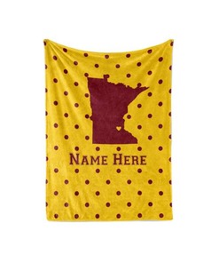 State Pride Series Knoxville Tennessee - Personalized Custom s With Your Family Name Sherpa Fleece Blanket Gifts for Family, for Couple