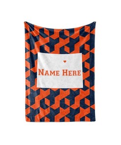State Pride Series Nashville Tennessee - Personalized Custom Blanket With Your Family Name Sherpa Fleece Blanket Gifts for Family, for Couple