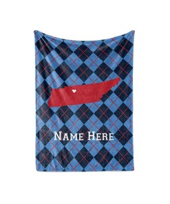 State Pride Series New York - Personalized Custom Blanket With Your Family Name Sherpa Fleece Blanket Gifts for Family, for Couple