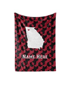 State Pride Series Oakland California - Personalized Custom Blanket With Your Family Name Sherpa Fleece Blanket Gifts for Family, for Couple