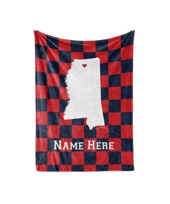 State Pride Series Pittsburgh Pennsylvania - Personalized Custom Blanket With Your Family Name Sherpa Fleece Blanket Gifts for Family, for Couple