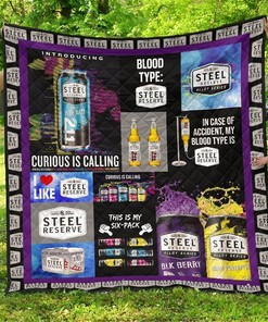 Steel Reserve Funny Gift For Beer Lover Quilt