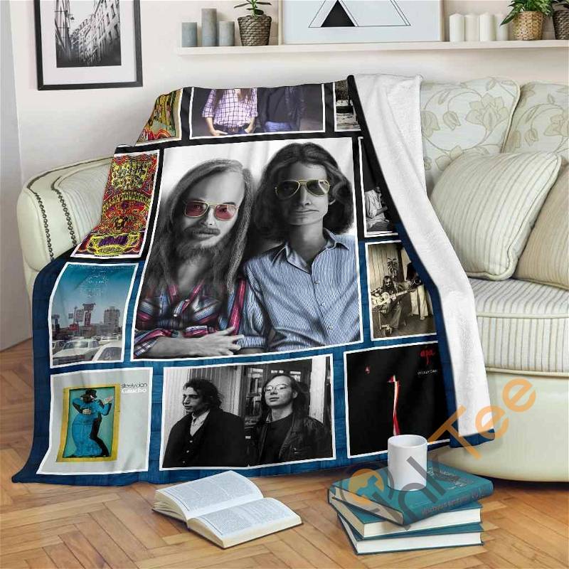 Steely Dan Fleece Sherpa Fleece Blanket Gifts for Family, for Couple