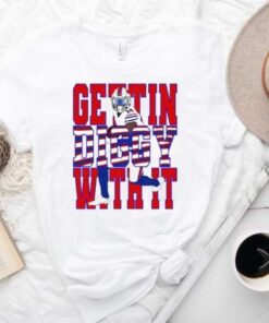 Stefon Diggs Buffalo Bills Gettin Diggy T-Shirt