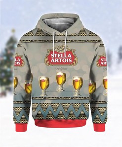 Stella Artois Beer Hoodie 3D
