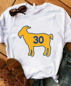 Stephen Curry Goat Shirt