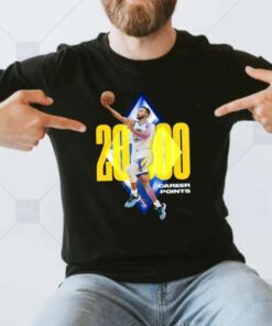 Stephen Curry Golden State 20000 Career Points T-Shirt
