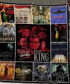 Stephen King Quilt Blanket
