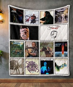 Stephen Stills Album Covers Quilt Blanket Bedding Set