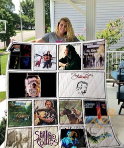 Stephen Stills Quilt Blanket Bedding Set