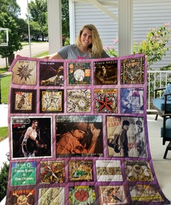 Steve Earle Albums Quilt Blanket Bedding Set New