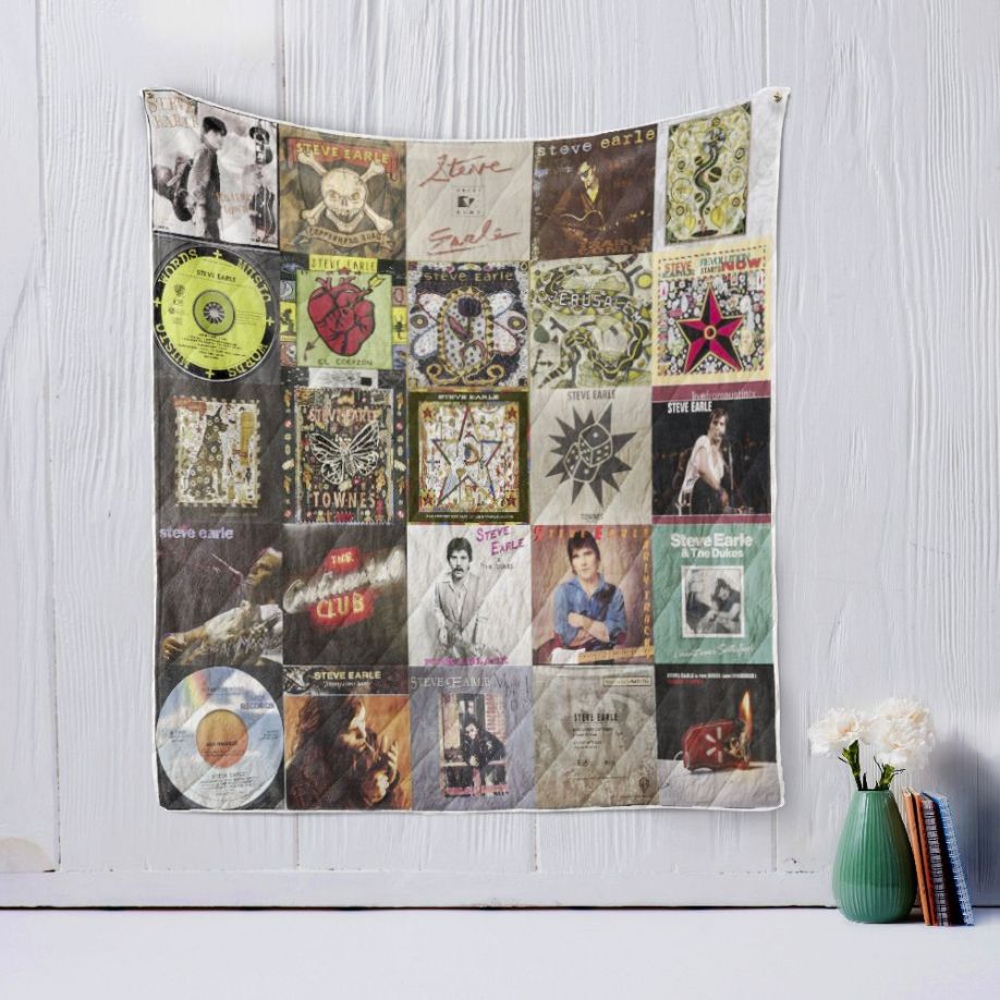 Steve Earle Quilt Blanket Bedding Set for Home Décor