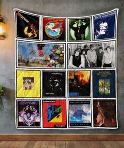 Steve Miller Band Album Covers Quilt Blanket Bedding Set