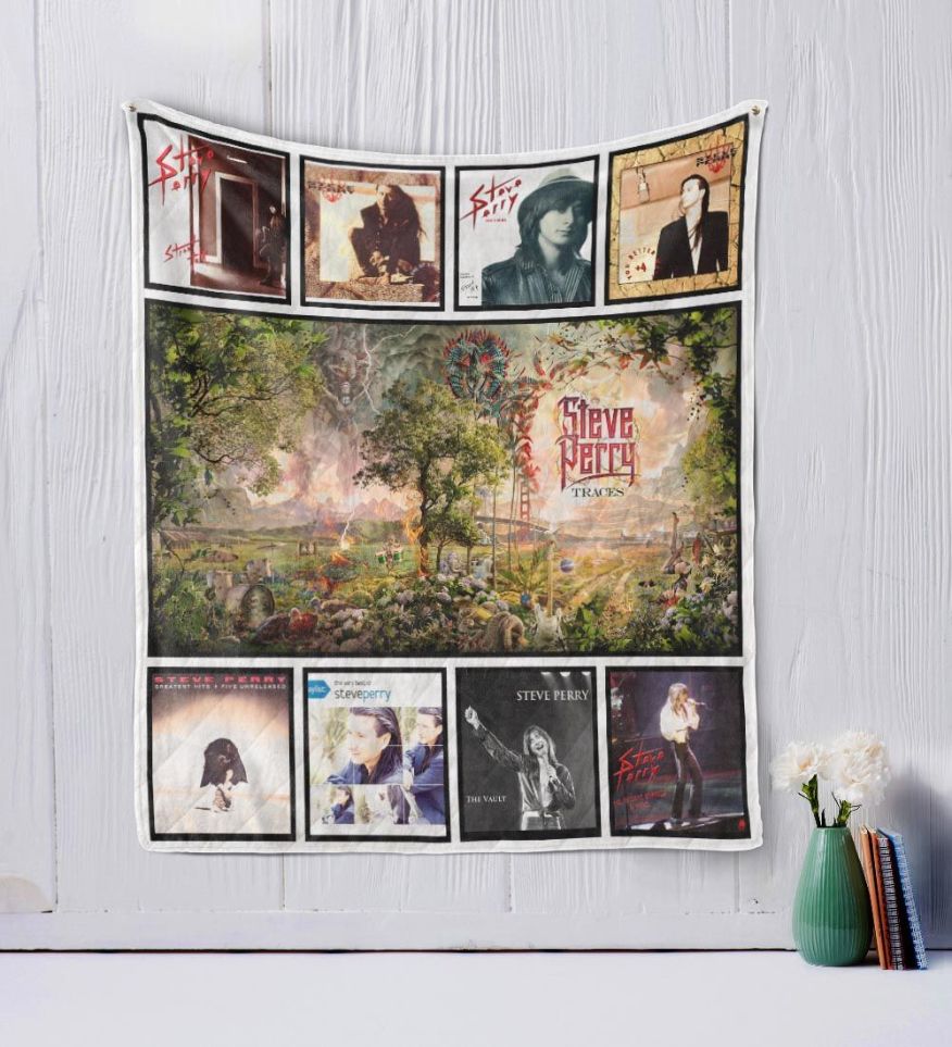 Steve Perry Quilt Blanket Bedding Set for Bedroom Décor