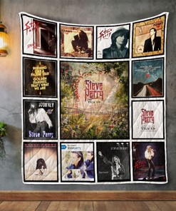Steve Perry Style 2 Album Covers Quilt Blanket Bedding Set