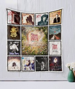 Steve Perry Style 2 Quilt Blanket Bedding Set for Home Décor