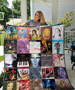 Steve Vai Albums Cover Poster Quilt Blanket Bedding Set