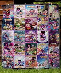 Steven Universe Animation Quilt Blanket Bedding Set