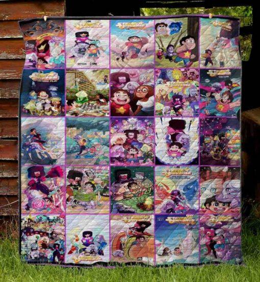 Steven Universe Animation Quilt Blanket Bedding Set
