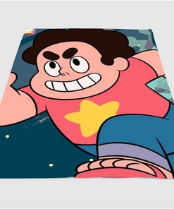 Steven Universe Cartoon Sherpa Fleece Blanket Gifts for Family, for Couple