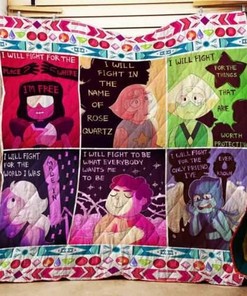 Steven Universe Quilt Blanket Bedding Set for Home Décor