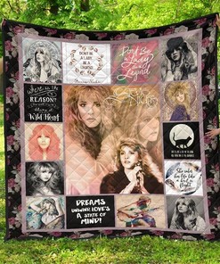 Stevie Nick Music Fan Gift Idea Quilt