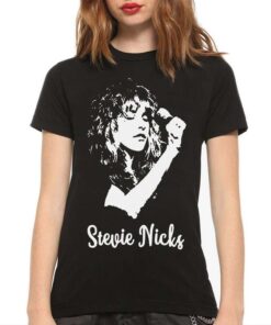 Stevie Nicks Black T-Shirt