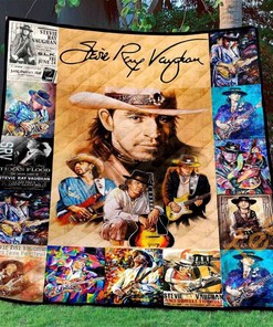 Stevie Ray Vaughan 1 Quilt Blanket Bedding Set