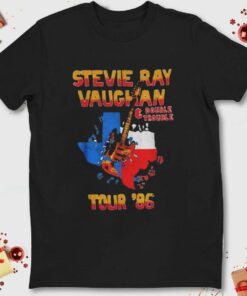 Stevie Ray Vaughan Double Trouble Tour 86 T-Shirt