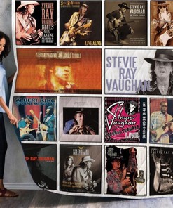 Stevie Ray Vaughan Live Albums Quilt Blanket Bedding Set