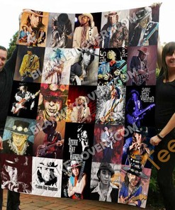 Stevie Ray Vaughan Quilt Blanket Bedding Set