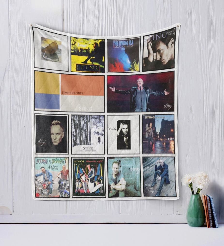 Sting Quilt Blanket Bedding Set for Home Décor