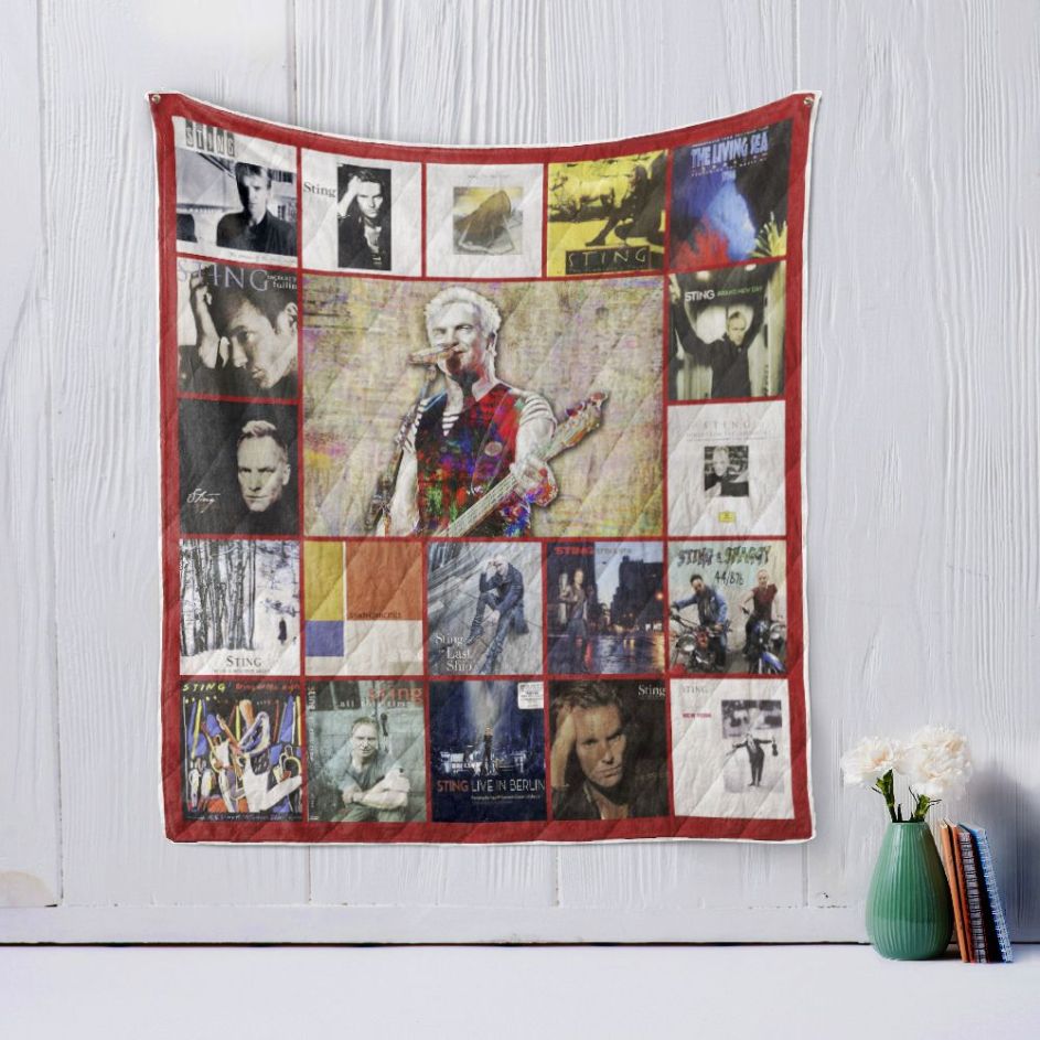 Sting Style 2 Quilt Blanket Bedding Set for Home Décor