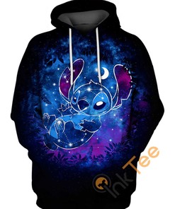 Stitch Color Splash Hoodie 3D