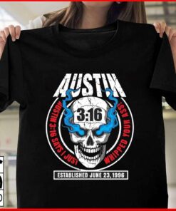 Stone Cold Steve Austin Kotr Established 1996 T-Shirt