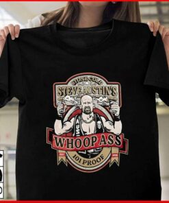 Stone Cold Steve Austin Whoop Ass Pocket T-Shirt