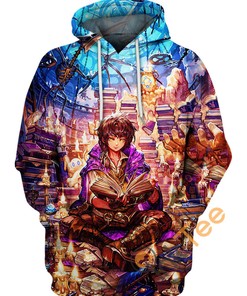 Stranger Library Hoodie 3D